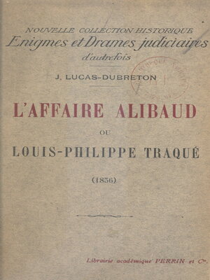 cover image of L'affaire Alibaud